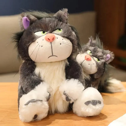High Quality Lucifer Cat Plush – Soft Stuffed Sitting Doll & Backpack Pendant for Kids Birthday Gift