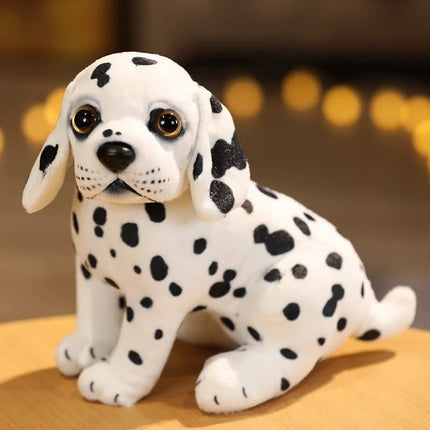 20cm Lifelike Pug Bulldog Plush Toy – Soft Standing Stuffed Animal Doll for Kids Birthday & Christmas Gifts