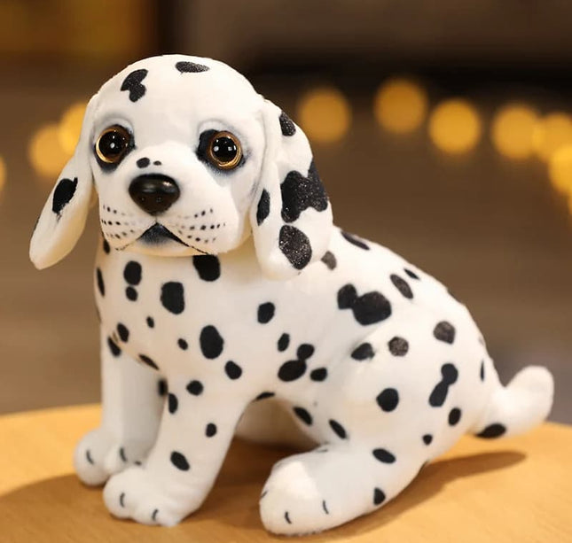20cm Lifelike Pug Bulldog Plush Toy – Soft Standing Stuffed Animal Doll for Kids Birthday & Christmas Gifts