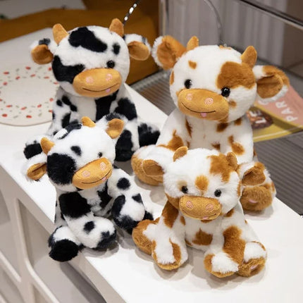 LED Cow Plush Toy – 1pc Kawaii Glowing Stuffed Animal for Kids, Room Decor & Birthday Gift