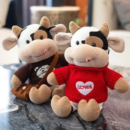 Little Cow Plush Toy – Cow Doll for New Year & Girls’ Birthday Gifts