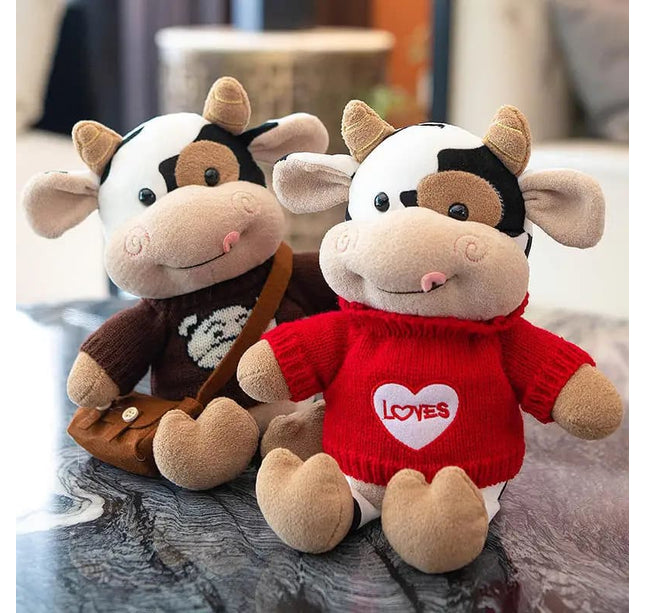 Little Cow Plush Toy – Cow Doll for New Year & Girls’ Birthday Gifts