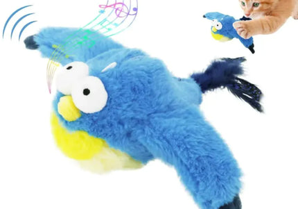 Interactive Chirping Bird Cat Toy