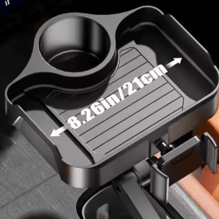 Universal Car Cup Phone Holder Tray 360 Degree Rotation Table Slot Food Organized Adjustable Drink Accesories For Car Interior