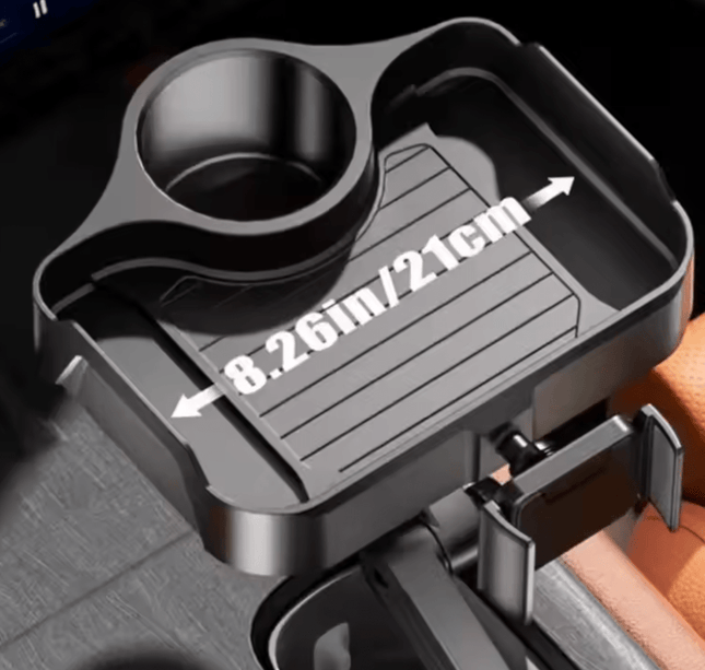 Universal Car Cup Phone Holder Tray 360 Degree Rotation Table Slot Food Organized Adjustable Drink Accesories For Car Interior