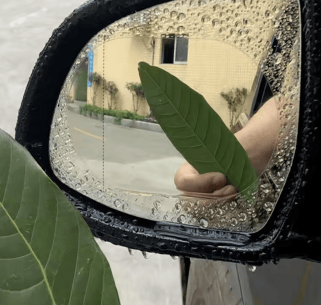 2PCS Car Sticker Rainproof Film For Car Rearview Mirror Car Rearview Mirror Rain Film Clear